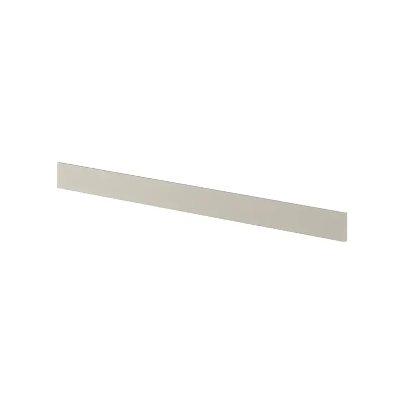 STENSUND plinth, beige, 220x8 cm