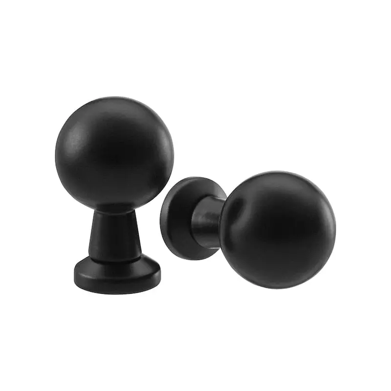 BAGGANS knob, black, 5 mm