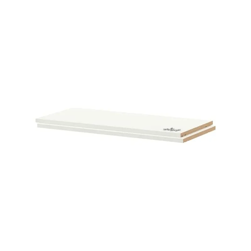 UTRUSTA shelf, white, 80x37 cm