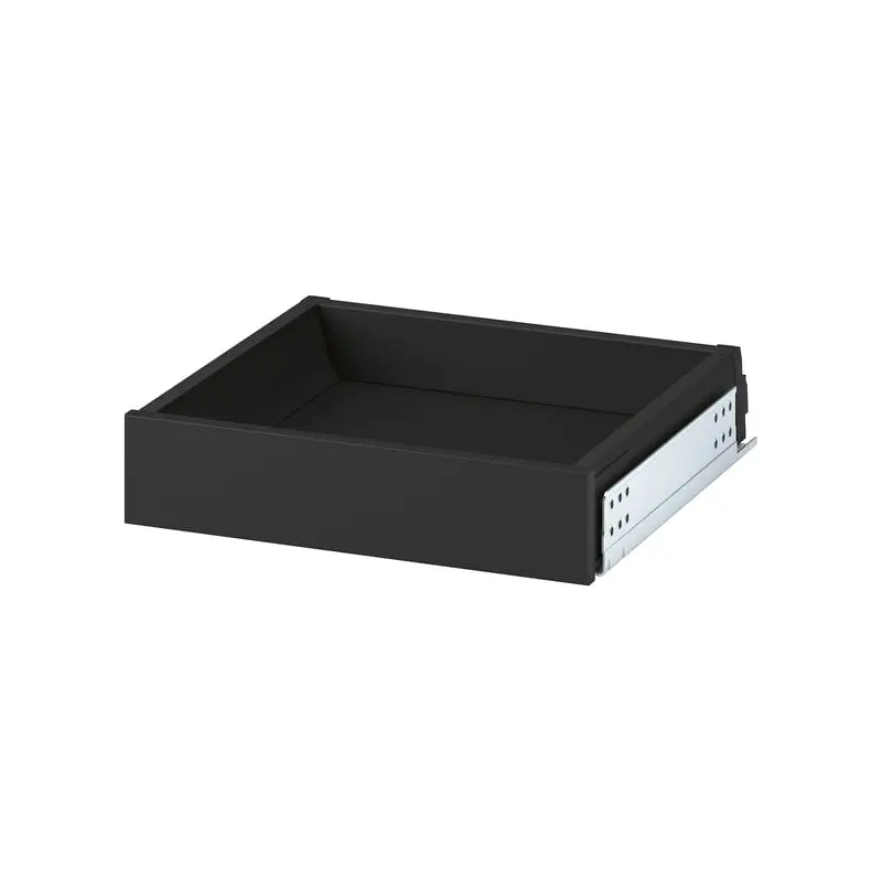 KNIVSHULT low drawer with front, 40x37x8 cm