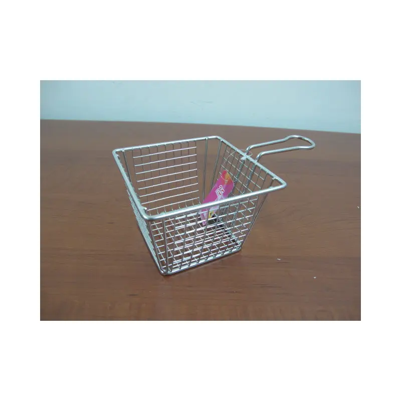 French Fries Serving Basket; 12 cm