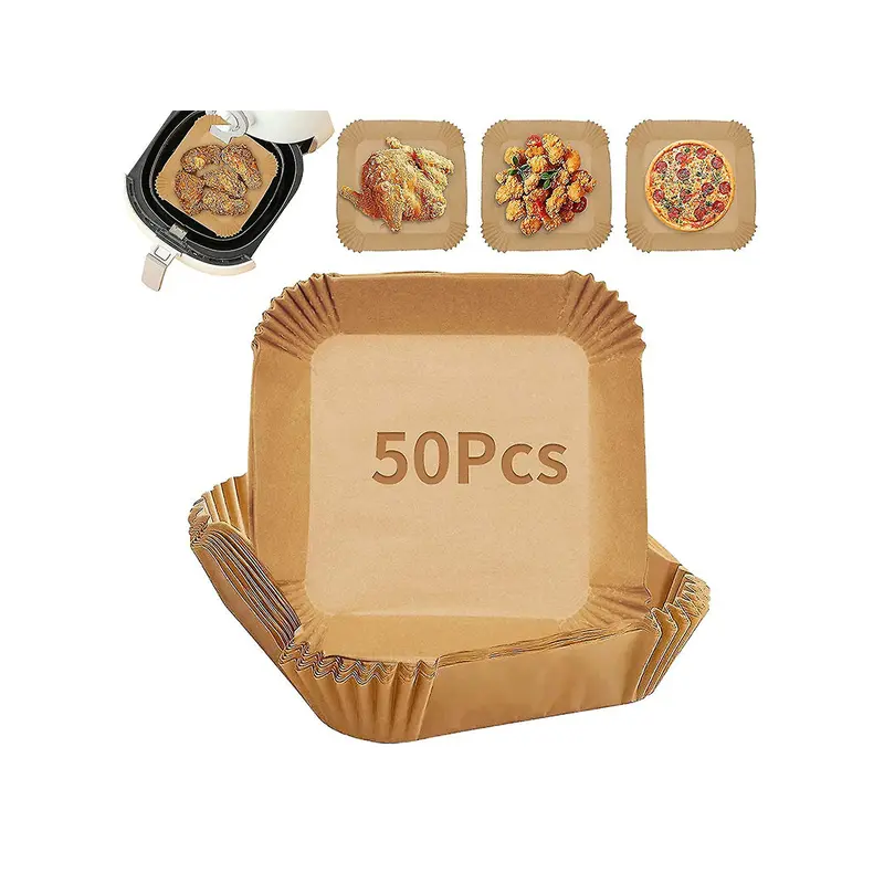 Food Grade Non Stick Air Fryer Liner X50