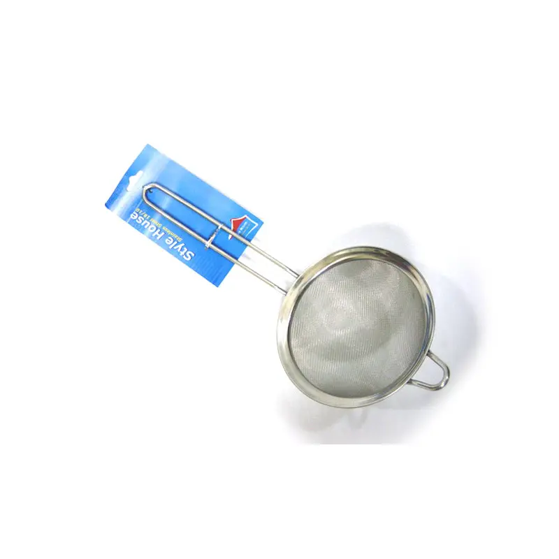 Fine Mesh Stainless Steel Strainer; 14 cm