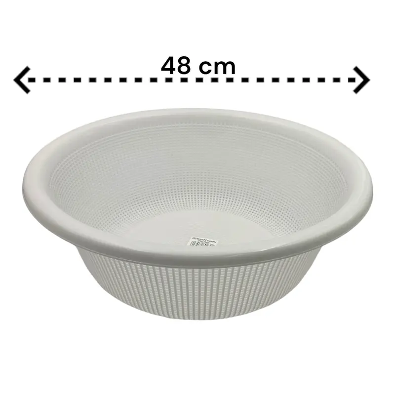 Extra large plastic strainer 48 cm