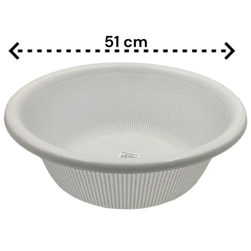 Extra large plastic strainer 51 cm