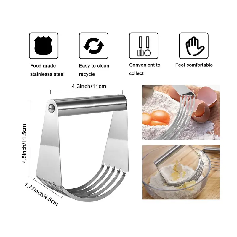 Dough Mixer and Blender - High quality stainless steel