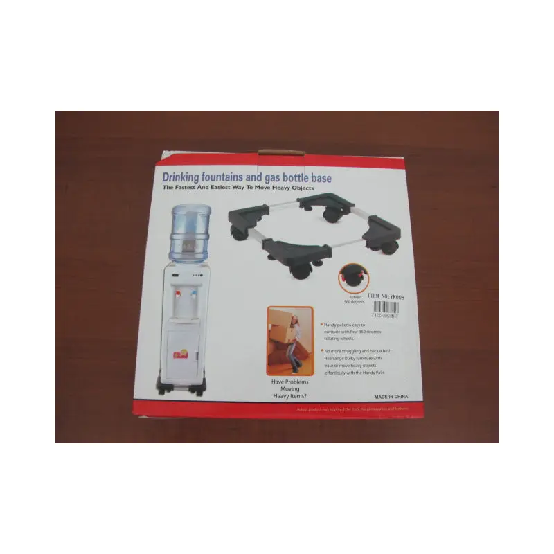 Drinking fountains and gas bottle base