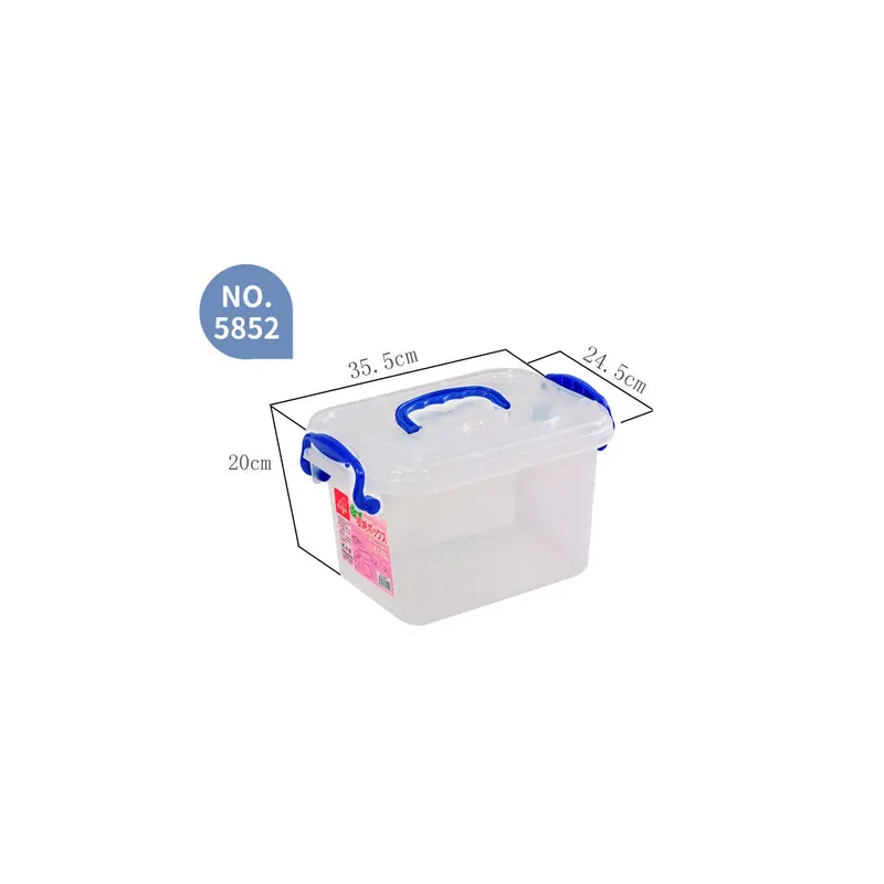 ECOPLUS Clear Storage Box 12 lt