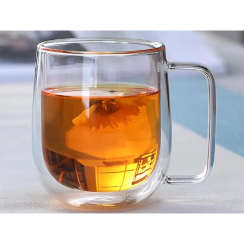 Double Wall Glass Mug 350 ml