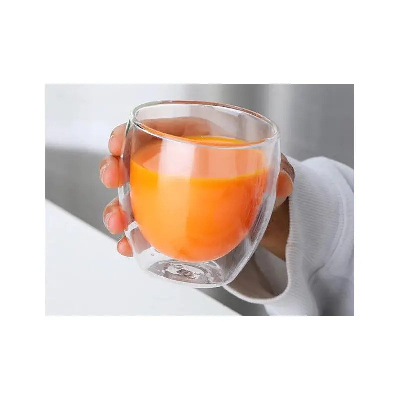 Double Wall Glass Cup 250 ml - 9 cm