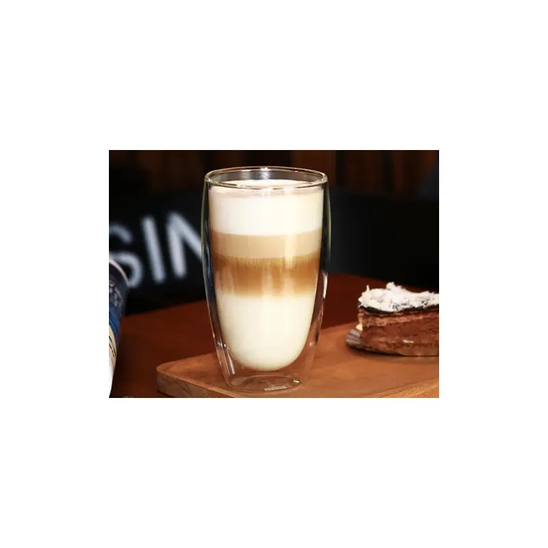 Double Wall Glass Cup 450 ml - 15 cm