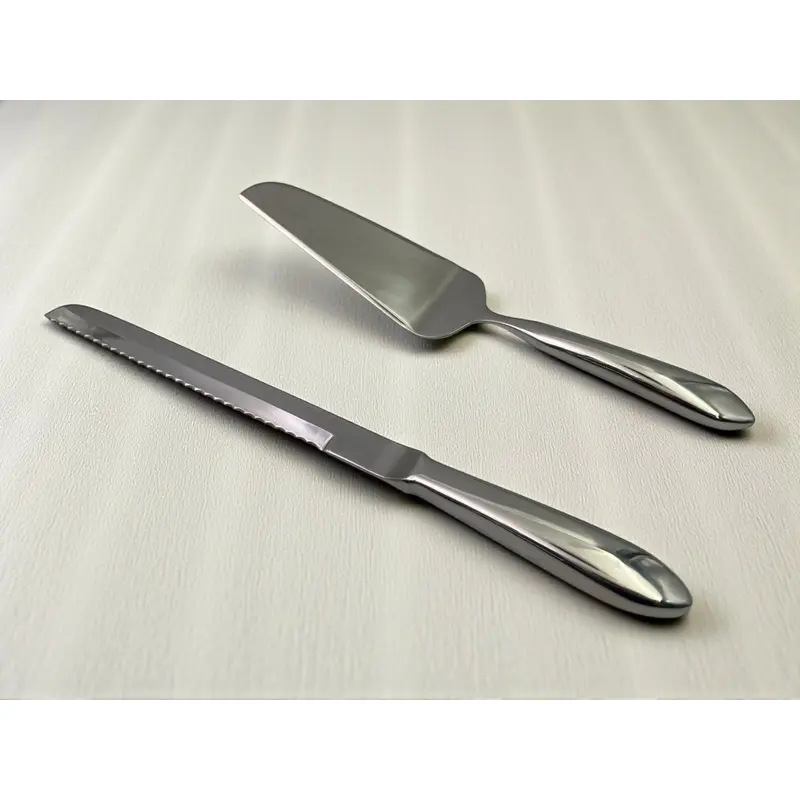 Dosthoff SS Cake Serving Set Hollow Handle
