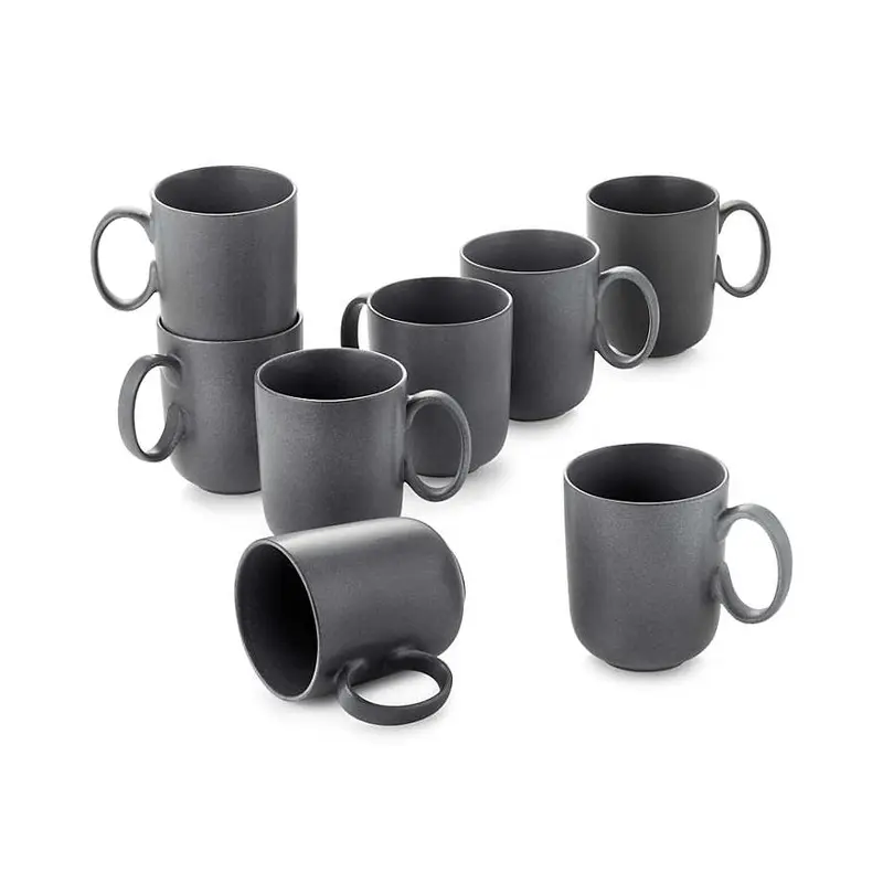Dosthoff Matt Dark Gray Mug 400 ml