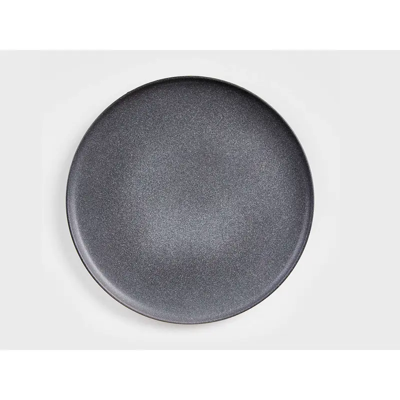Dosthoff Matt Dark Gray Pizza Plate 31 cm