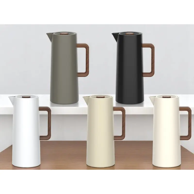 Dosthoff Modern Insulated Carafe with Wooden handle 1L