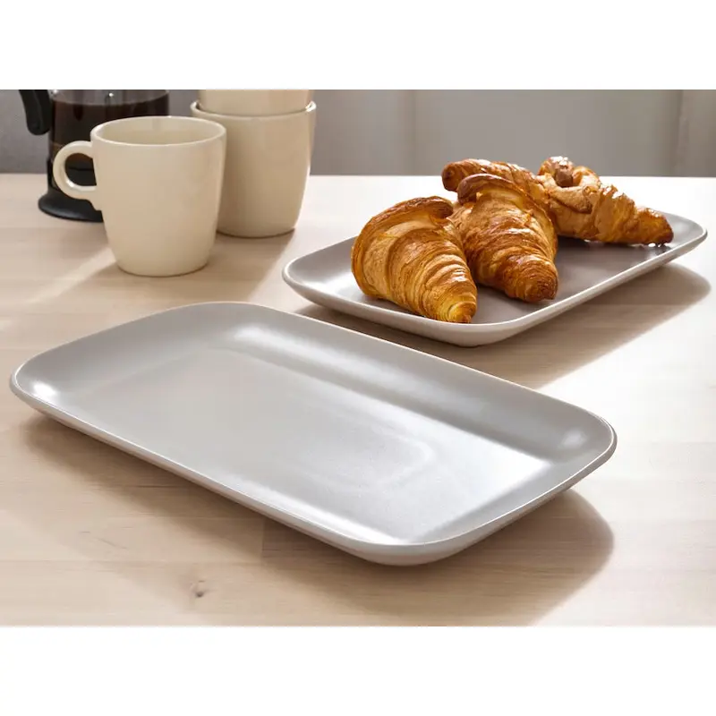 Dosthoff Light Beige Rectangular Plate 30 cm