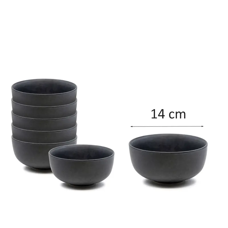 Dosthoff Matt Black Bowl 14 cm