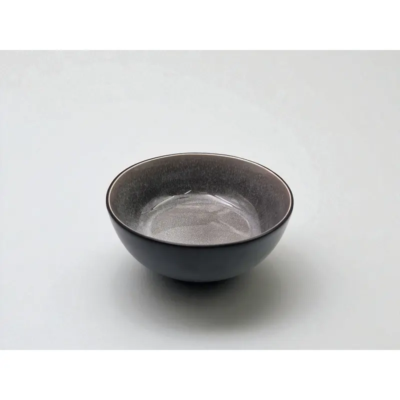 Dosthoff Glazed Large Bowl with Mat Black exterior 16 cm