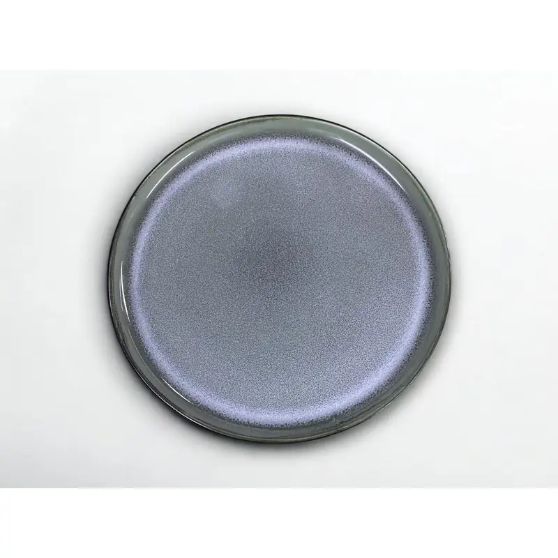 Dosthoff Glazed Side Plate with Mat Black exterior 21 cm