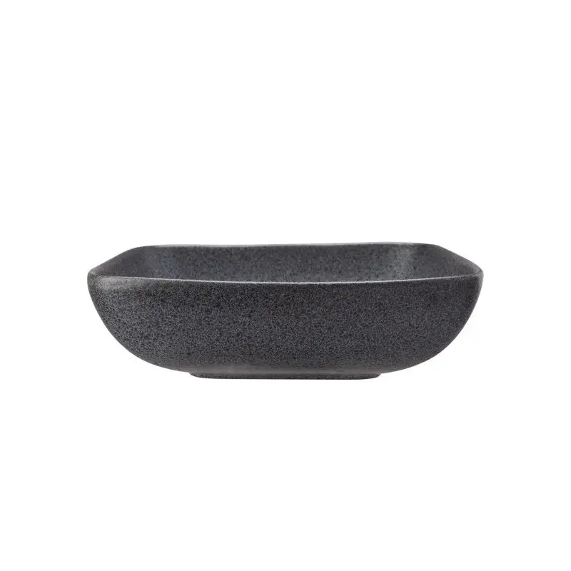 Dosthoff Dark Gray Square-Shaped Salad Bowl 20.3 cm