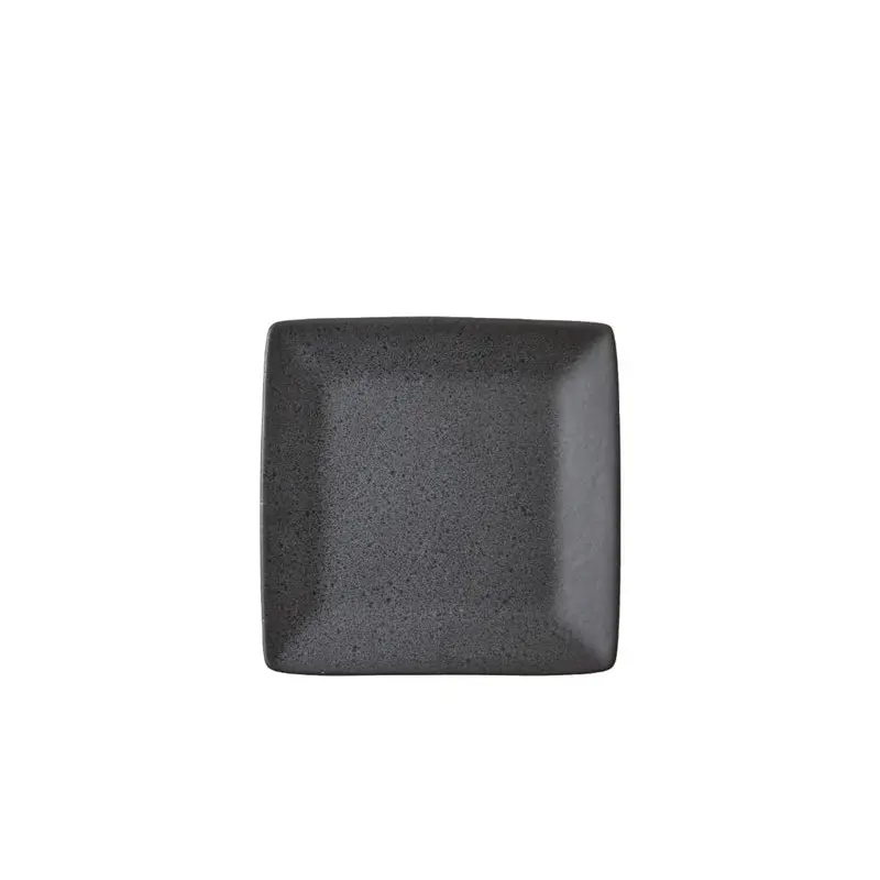 Dosthoff Dark Gray Square-Shaped Side Plate 21.5 cm