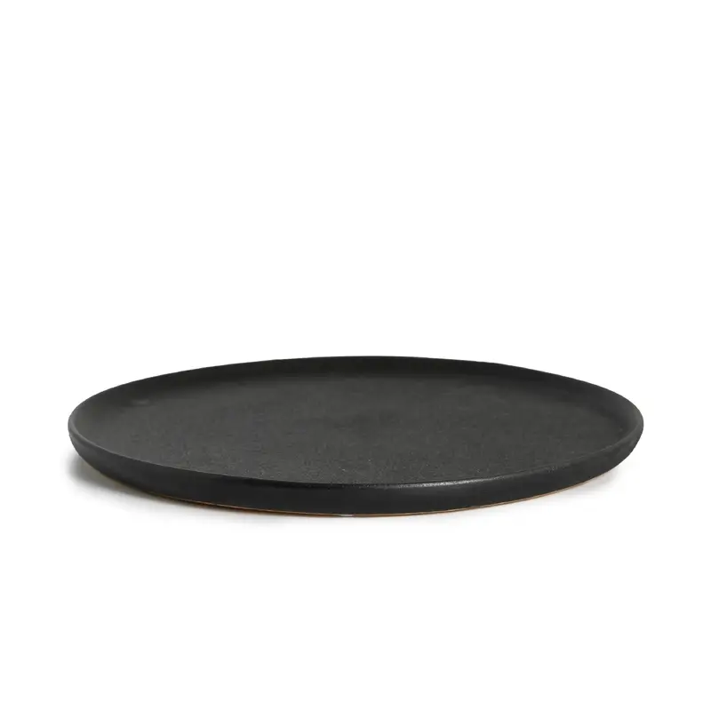 Dosthoff Black Raw Stone Dinner Plate 26.5 cm