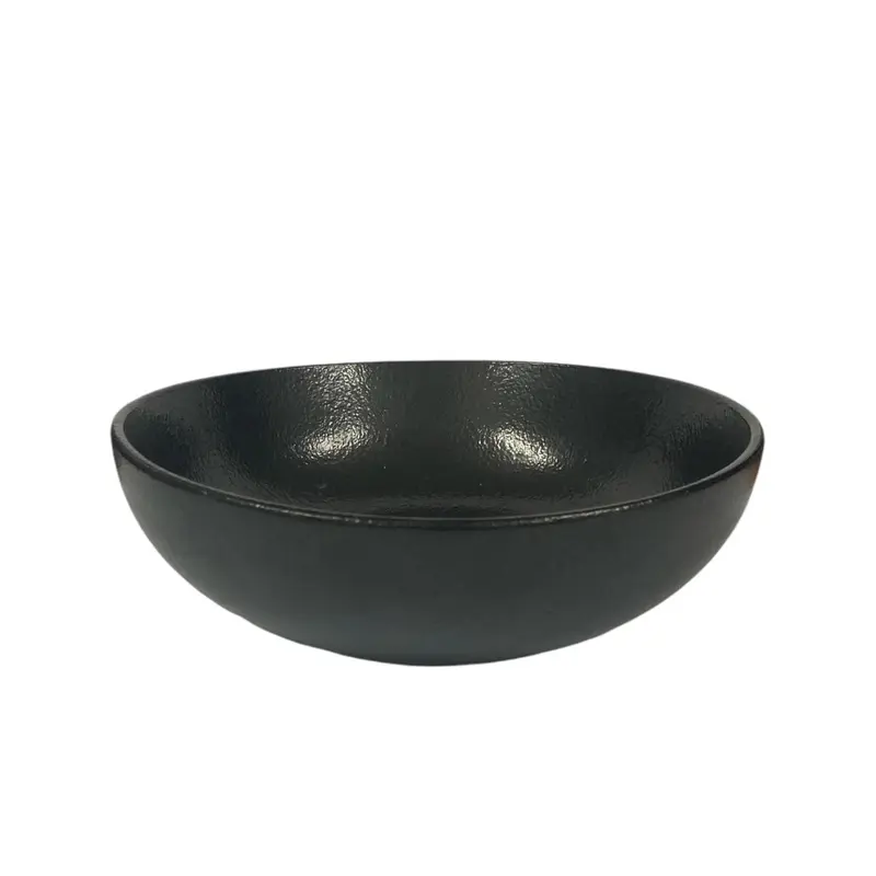 Dosthoff Black Raw Stone Salad Plate 19.5 cm