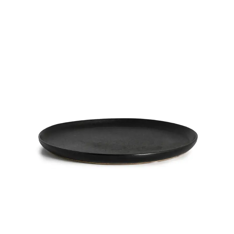 Dosthoff Black Raw Stone Side Plate 21 cm