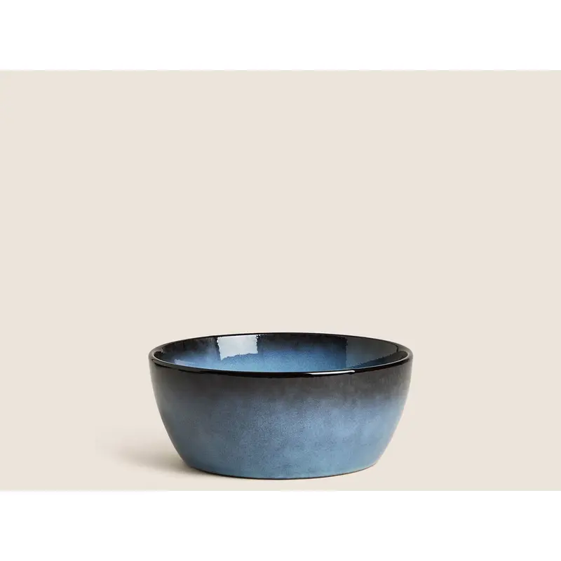 Dosthoff Blue Glazed Soup Bowl 14.5 cm