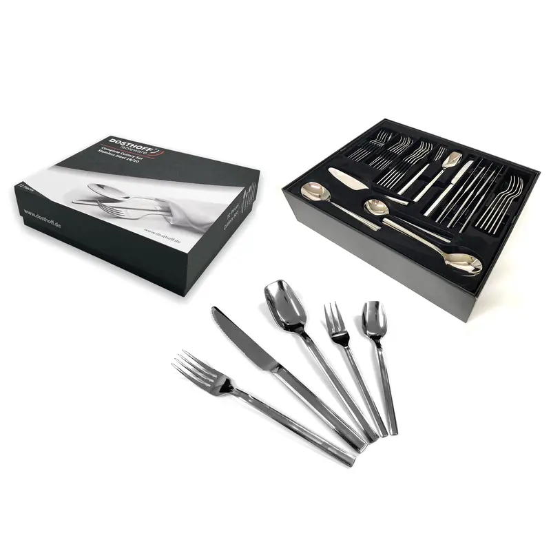 Dosthoff 72 pieces "Cube" Cutlery Set SS 18-10