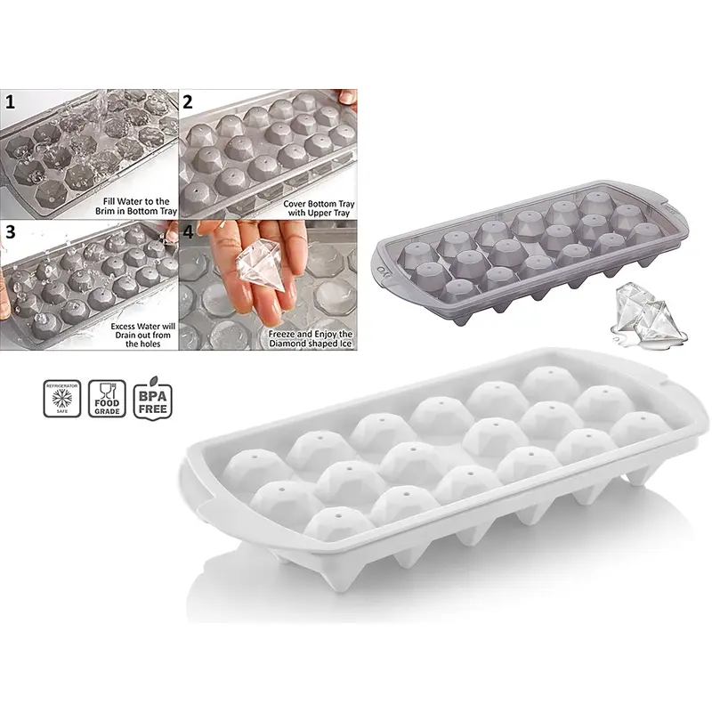 Diamond Shaped Ice Mold