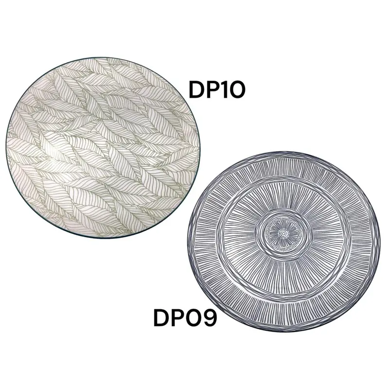 Dinner Plate 27 cm with Full Pad Printing