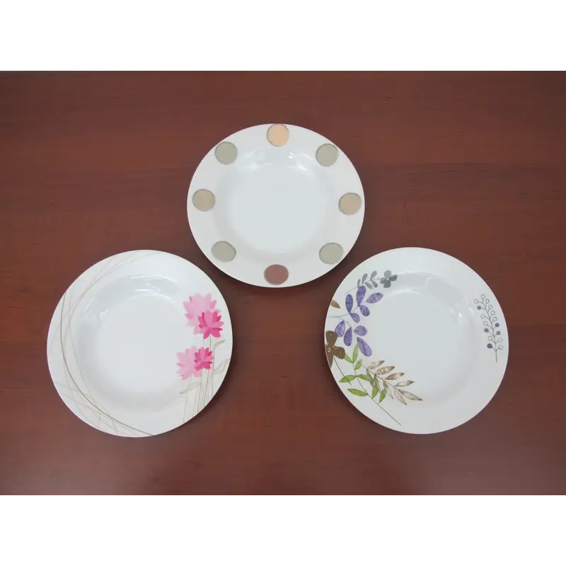 Deep Melamine Plates 9"  X6
