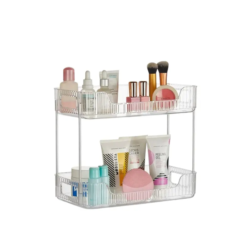 Crystal Clear 2 Layer Makeup Organizer Asos From Voce