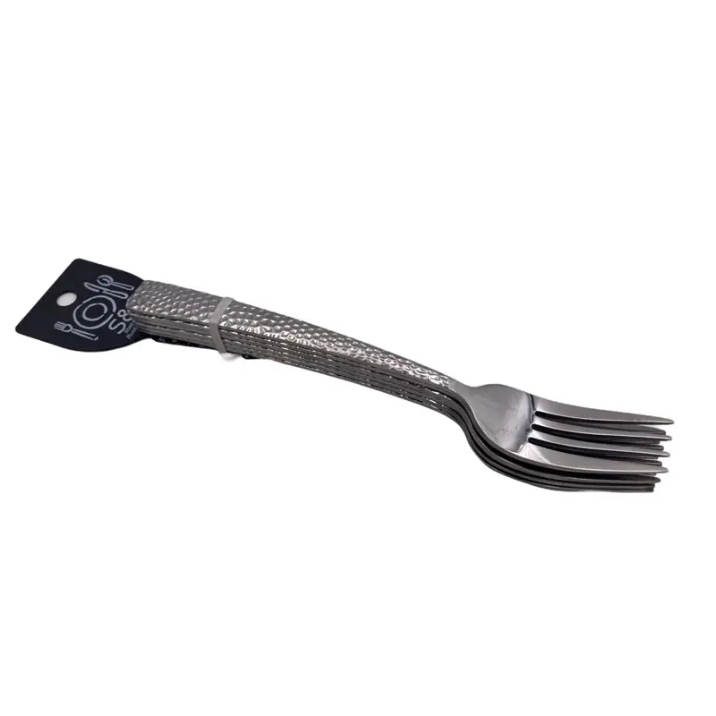 Coral Dinner Forks X6.