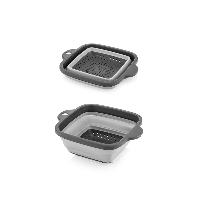 Compressible Squaredl Strainer 25.5x21x9 cm