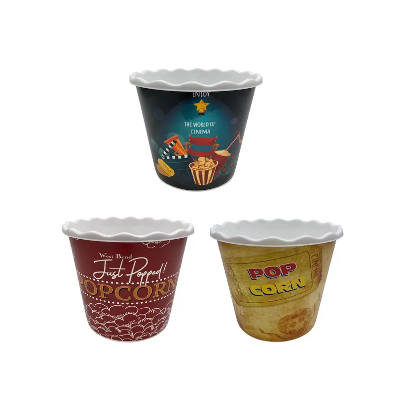 Colorful Popcorn Bucket