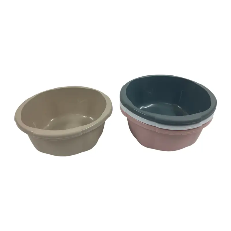 Colorful Round Bowl; 7 lt