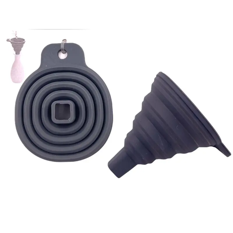 Collapsible Silicone Funnel 7.5 x 9 cm