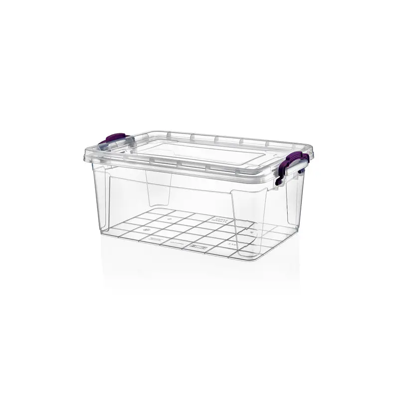 Clear Storage Box; 22 lt