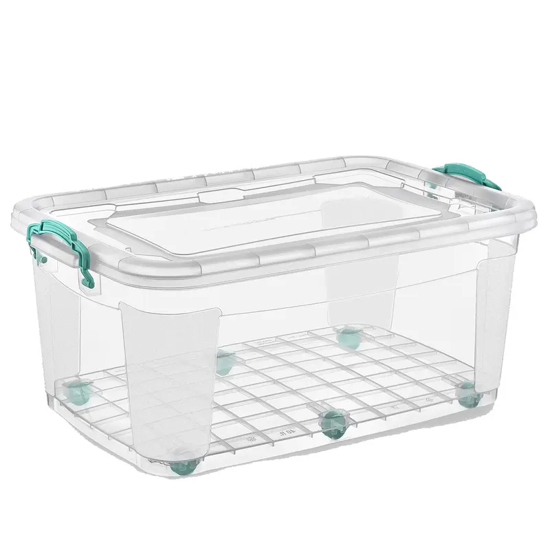 Clear Storage Box 60 L