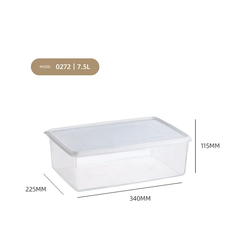 Clear Hermetic Food Preservation Box 7.5 lt