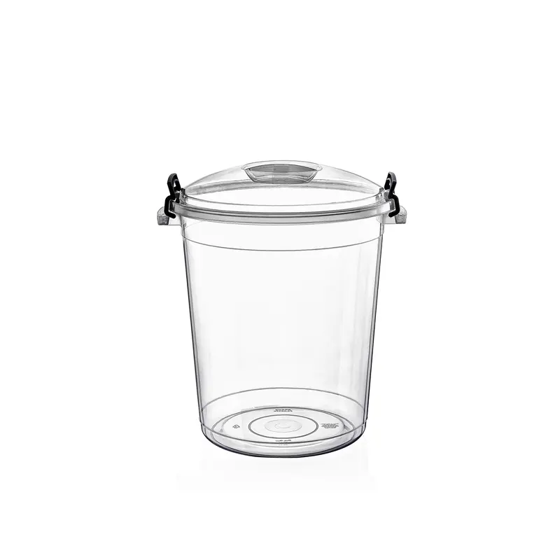 Cereal box with Lock Clips Handles; 35 lt