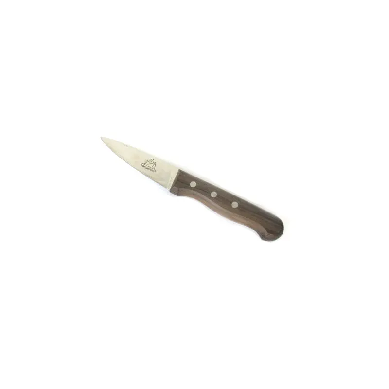 Carving Knife with Wooden Handle; 13 cm
