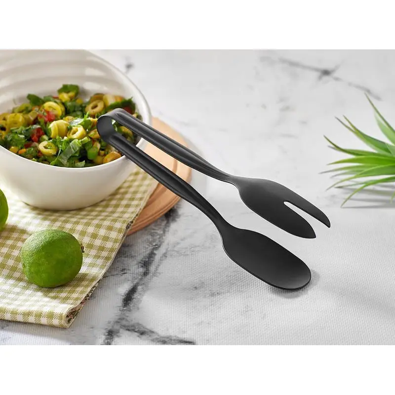 Black SS Salad Tong