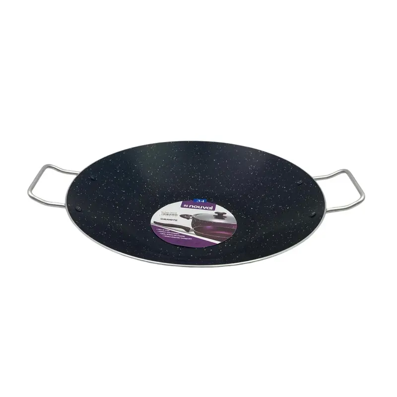Black Granite Nouval Wok 34 cm