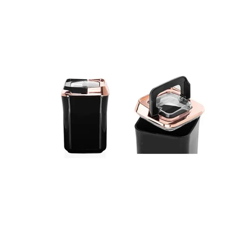 Black Flip Tight Square Storage Container 1.2 Lt