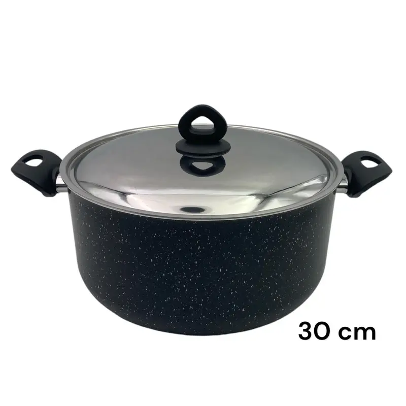 Black Granite Nouval Casserole 30 cm