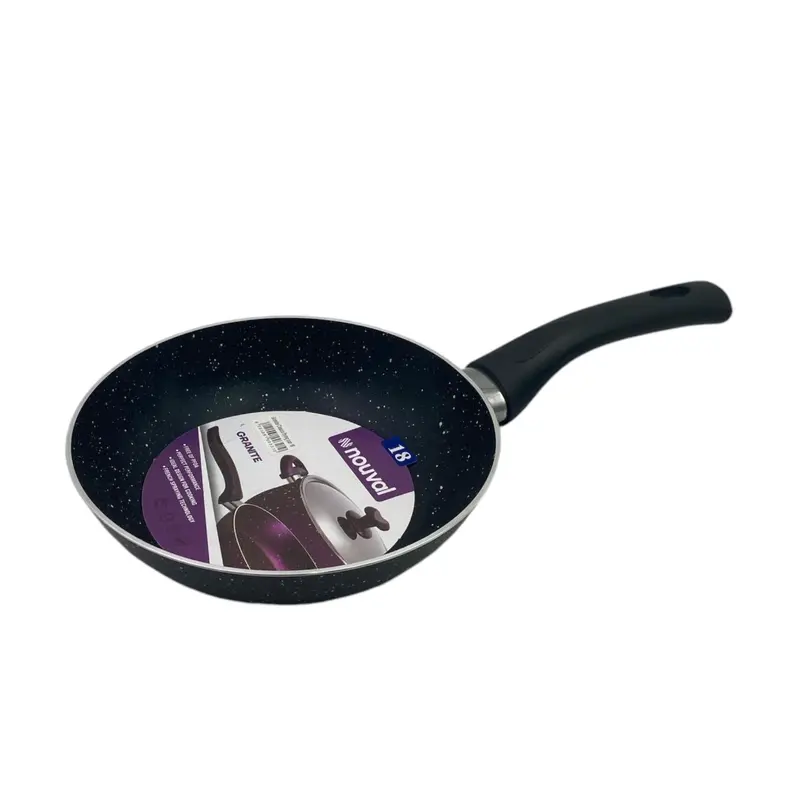 Black Granite Nouval Frying Pan 18 cm