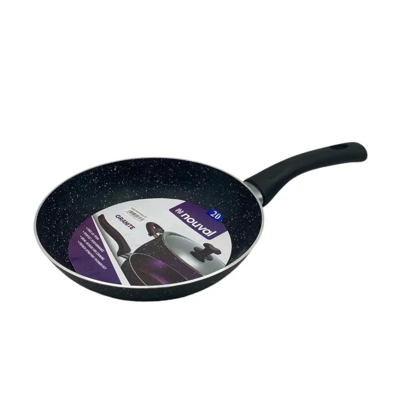 Black Granite Nouval Frying Pan 20 cm